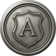 Date letter A, struck